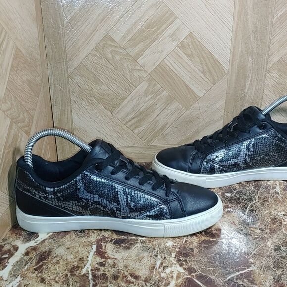 Fila women leather snake mesh fashion shoes size 7 - Picture 6 of 10